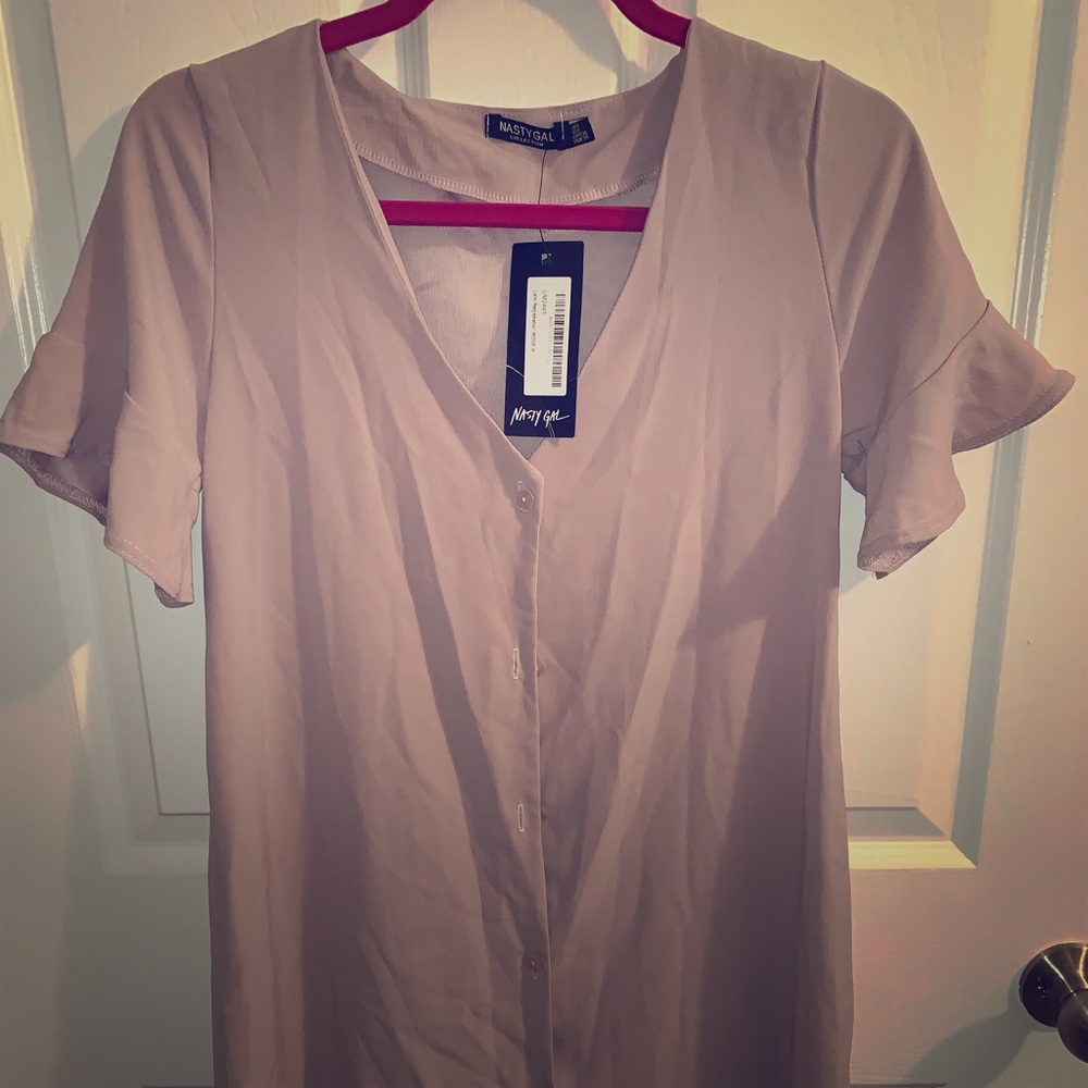 Button down dress